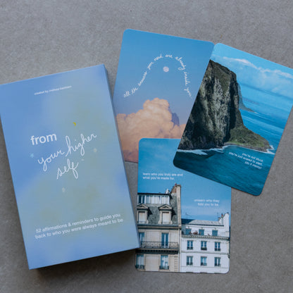 From Your Higher Self Affirmation Cards